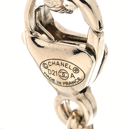 Chanel Crystal CC Square Choker Gold 3 of 3