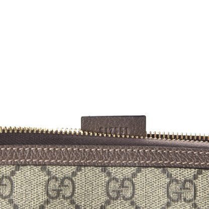 Gucci GG Supreme Monogram Large Ophidia Pouch Clutch Brown 7 of 8