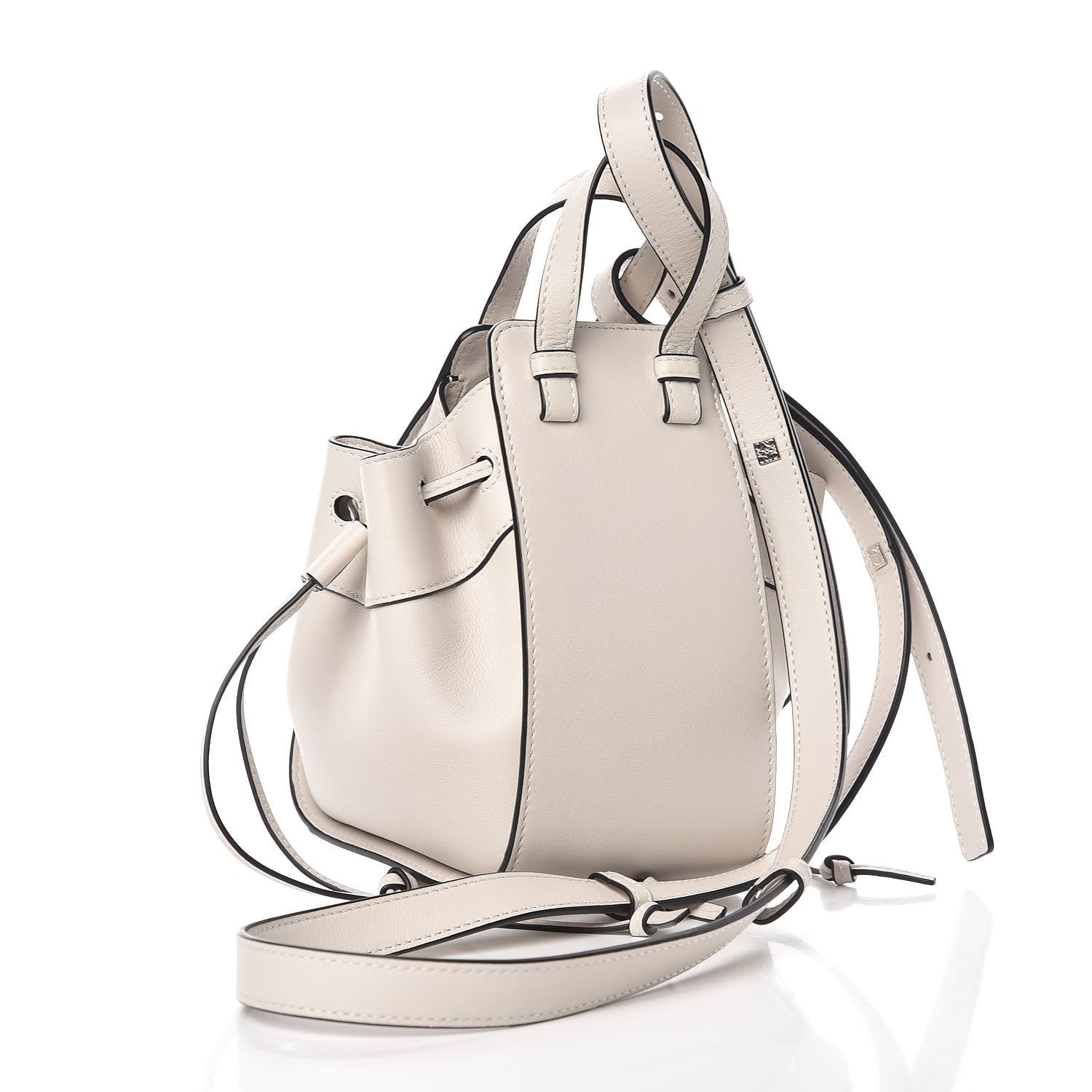 Loewe Calfskin Mini Hammock Shoulder Bag Soft White 3 of 9
