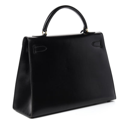 Hermes Box Kelly Sellier 32 Black 3 of 15