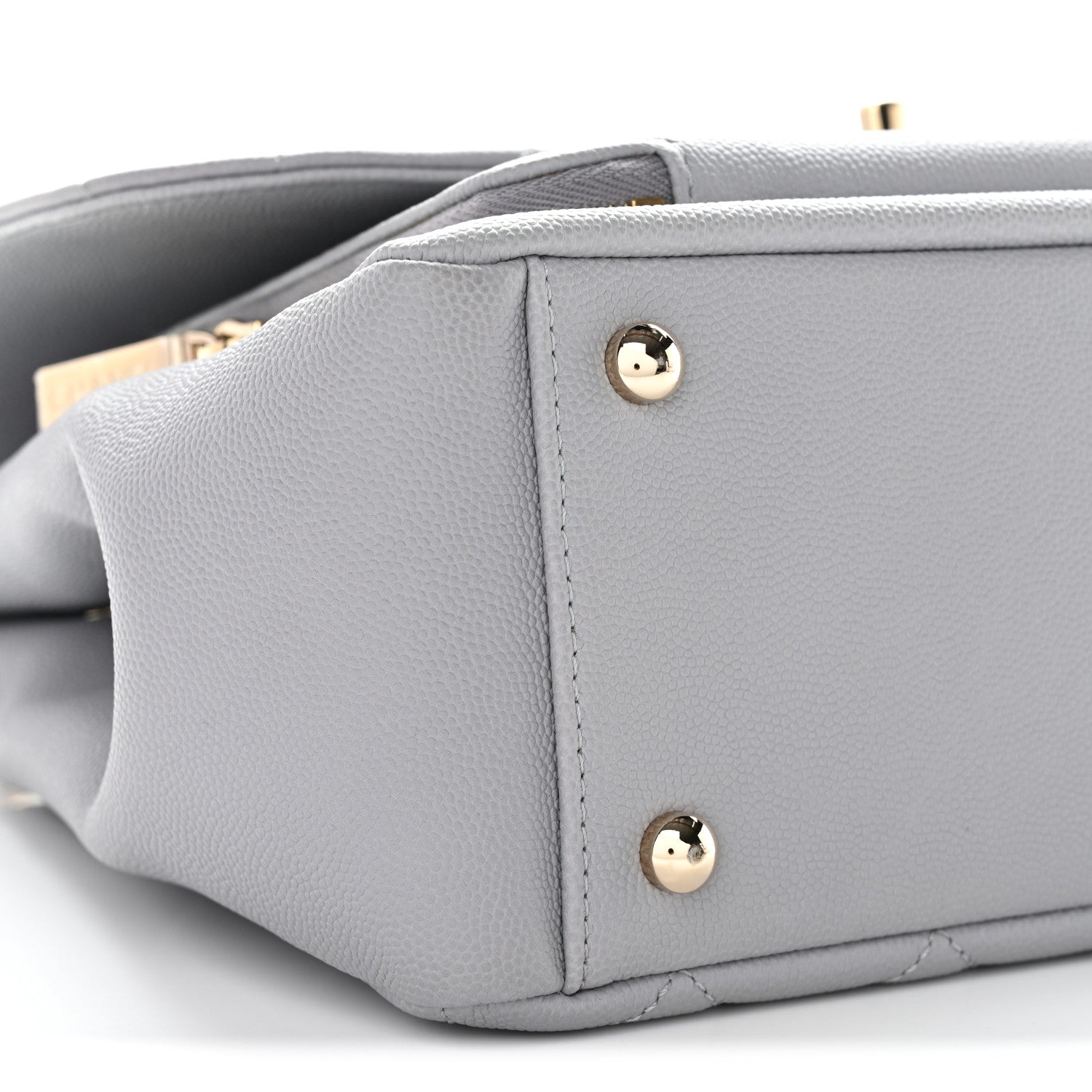 Chanel Caviar Quilted Large Business Affinity Flap Grey 9 of 11