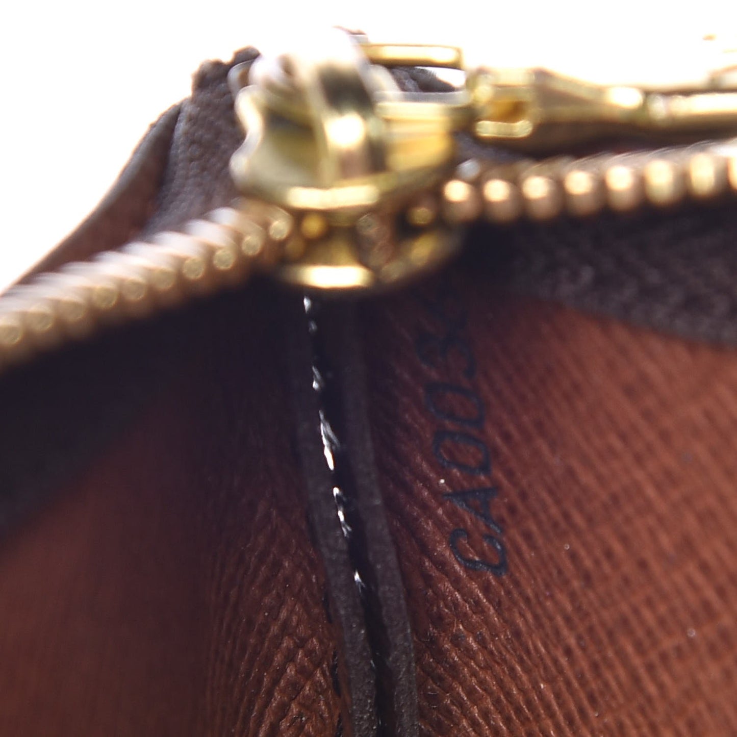 Monogram Key Pouch