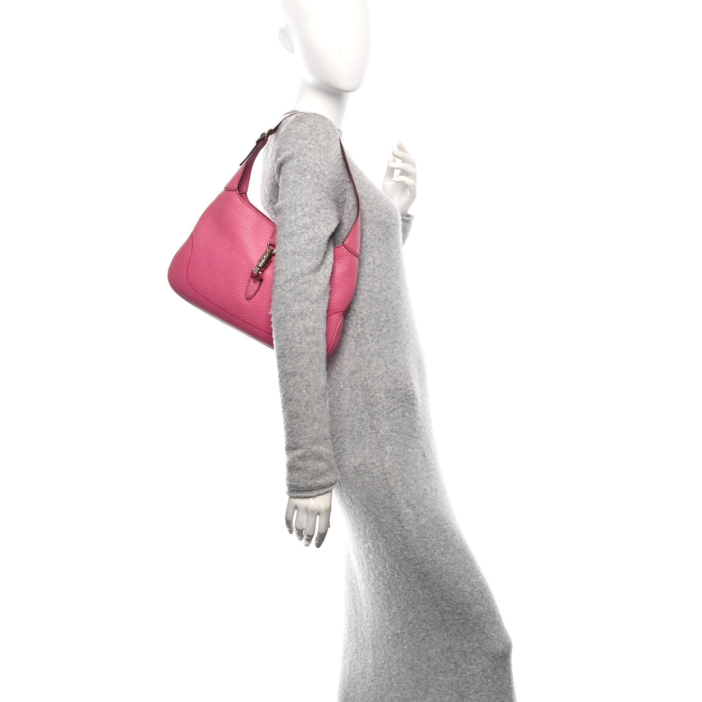 Calfskin Small Jackie O Hobo Pink