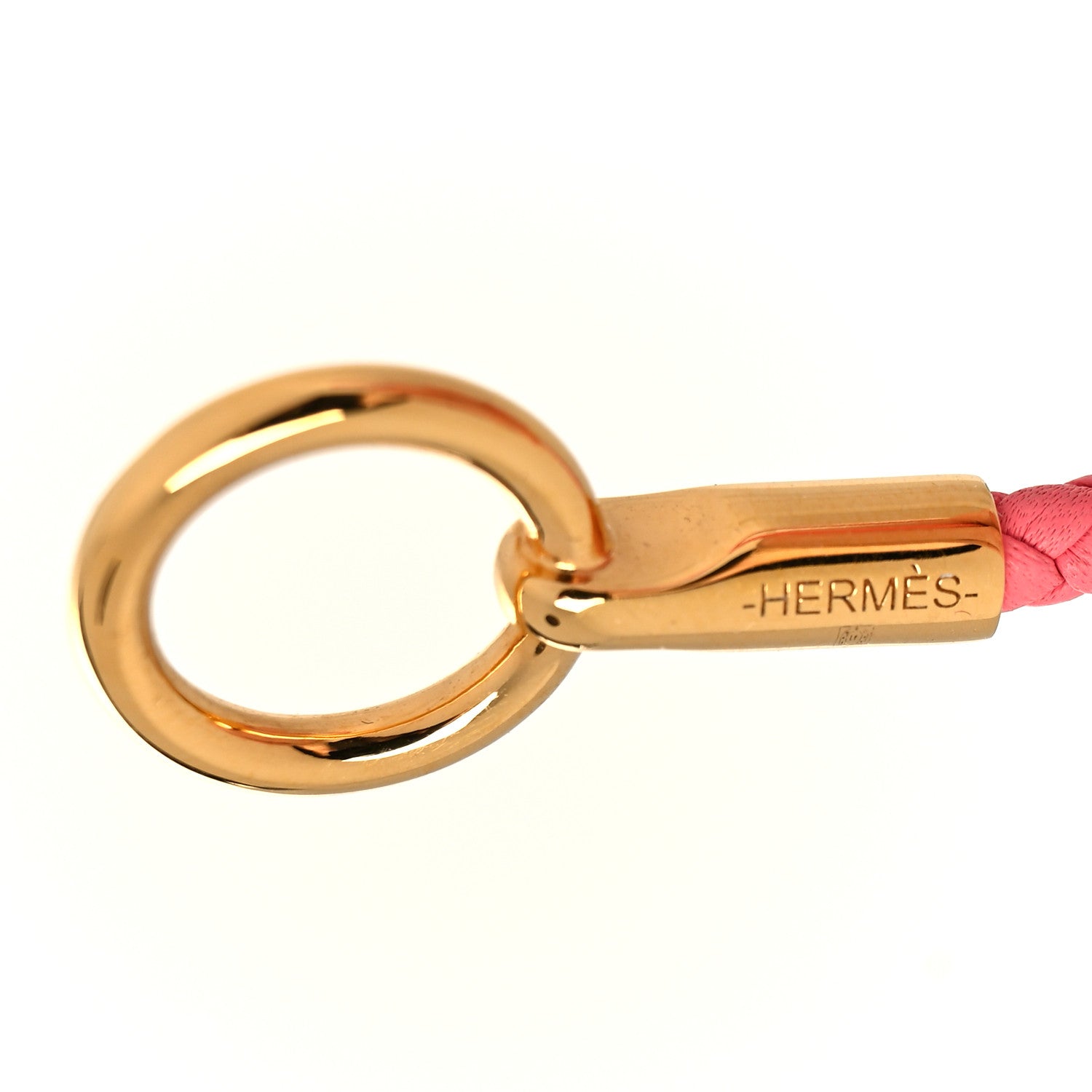 Hermes Swift Glenan Double Tour Bracelet T2 Rose Ete 5 of 7
