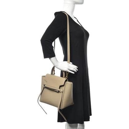 Celine Grained Calfskin Micro Belt Bag Light Taupe 2 of 9