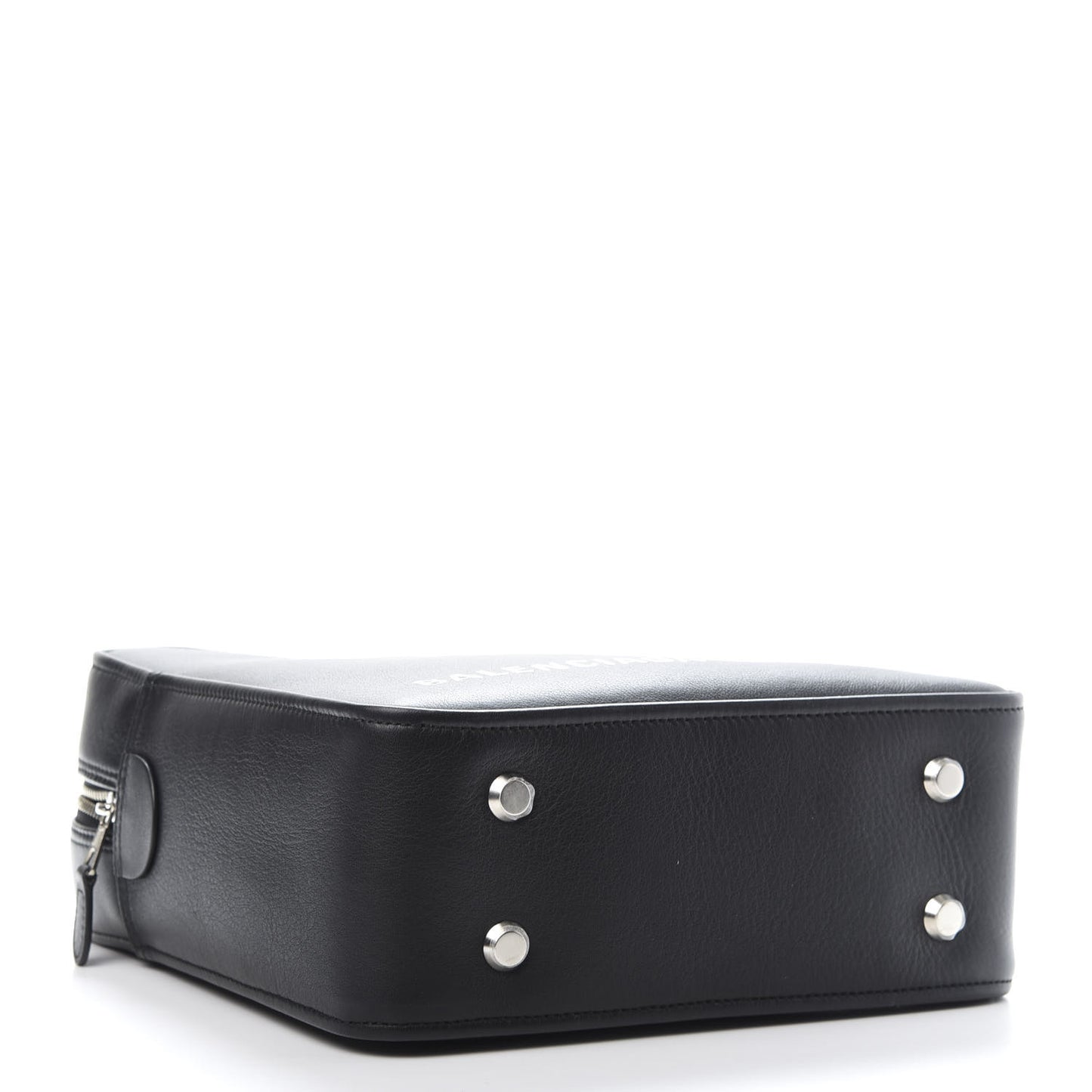 Calfskin S Triangle Duffle Black