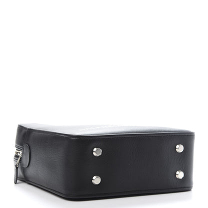 Balenciaga Calfskin S Triangle Duffle Black 4 of 10