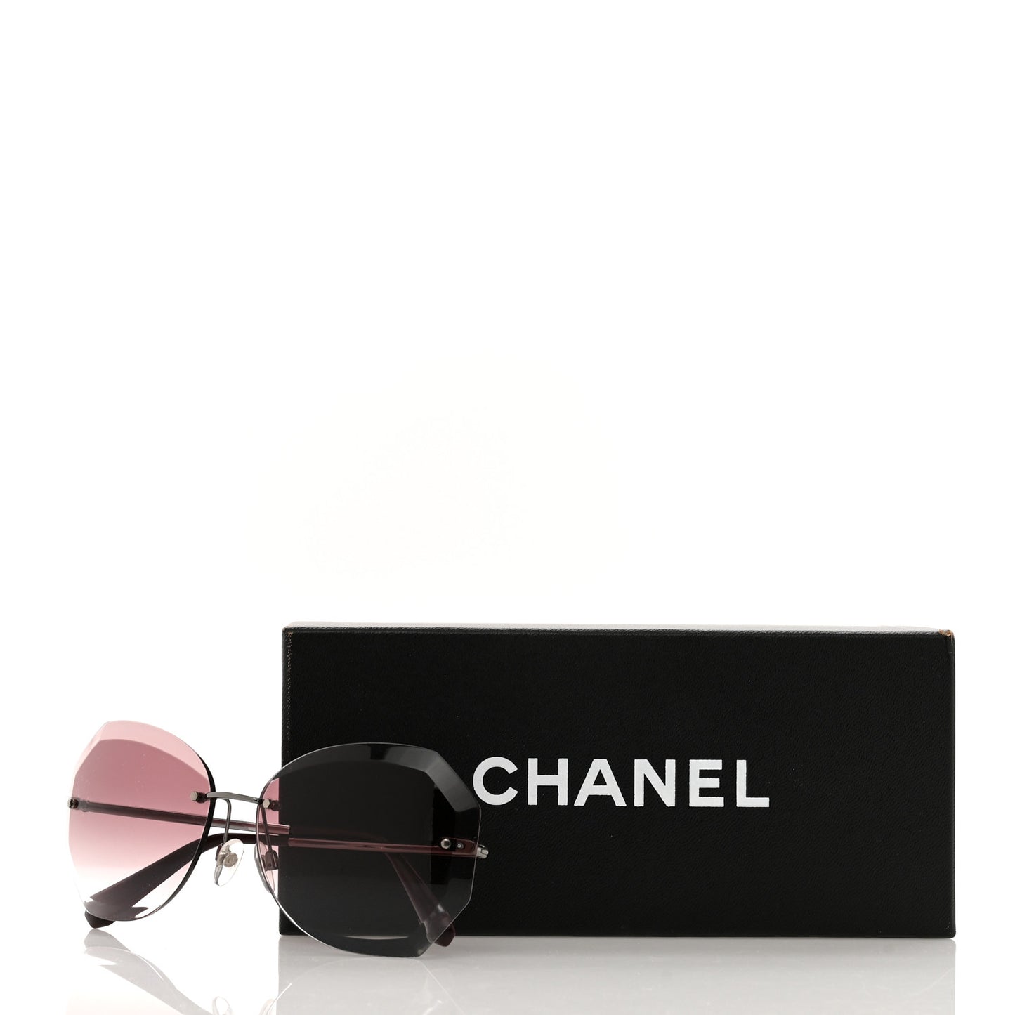 Metal Spring Round Sunglasses 4220 Pink