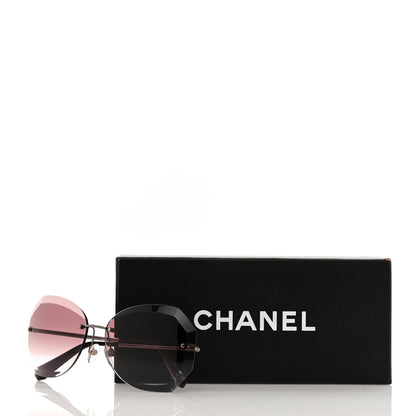 Chanel Metal Spring Round Sunglasses 4220 Pink 7 of 7