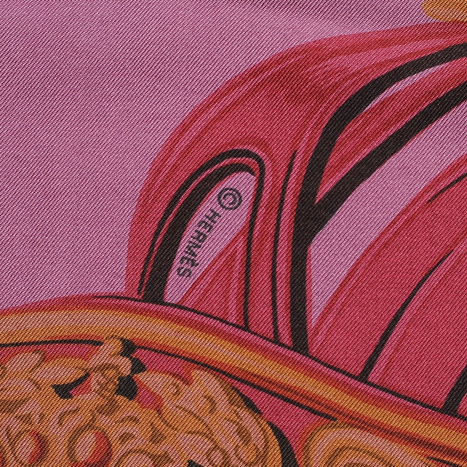 Hermes Silk Foulard Brides de Gala Scarf 140 4 of 7