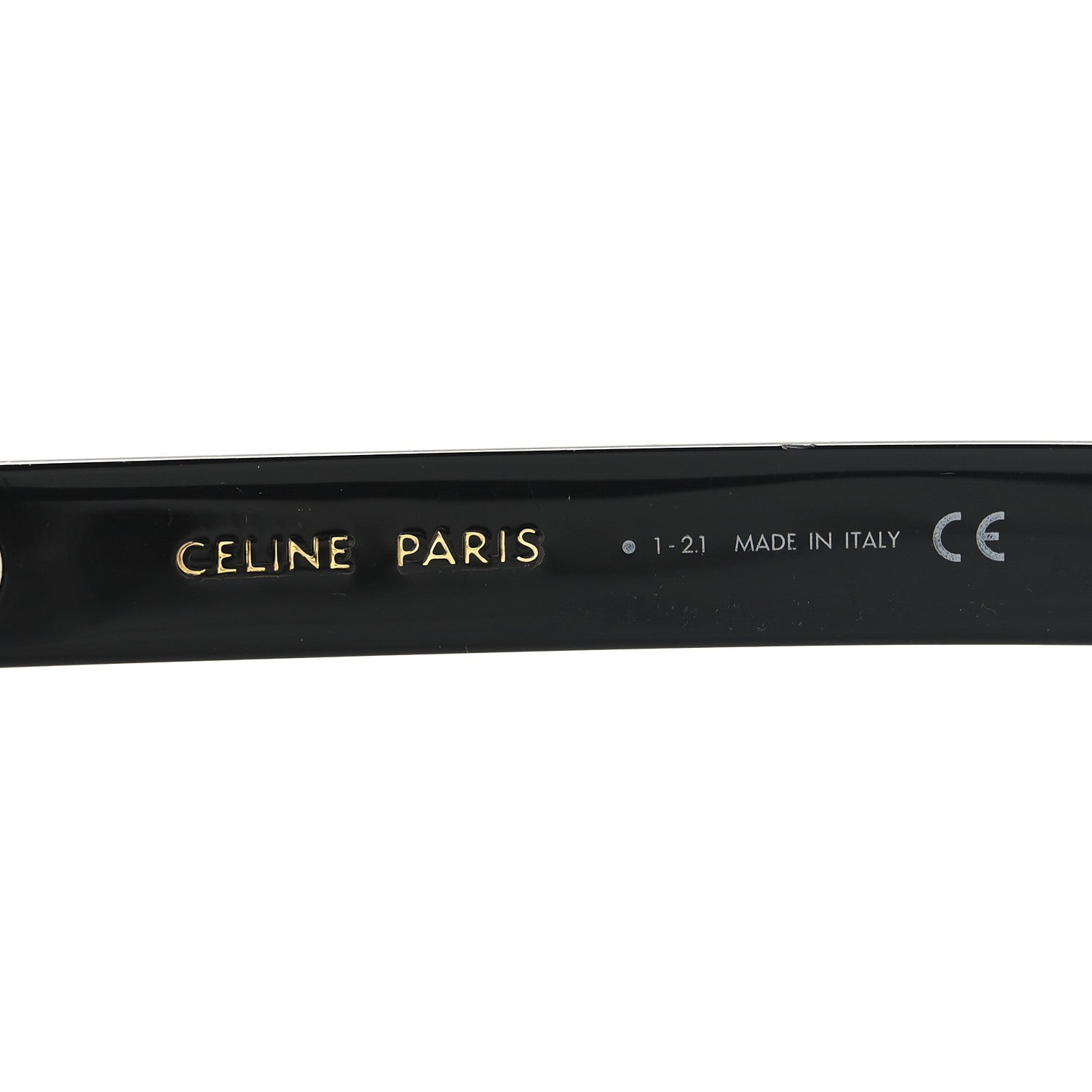 Celine Acetate Square Sunglasses CL40090I Black 5 of 8