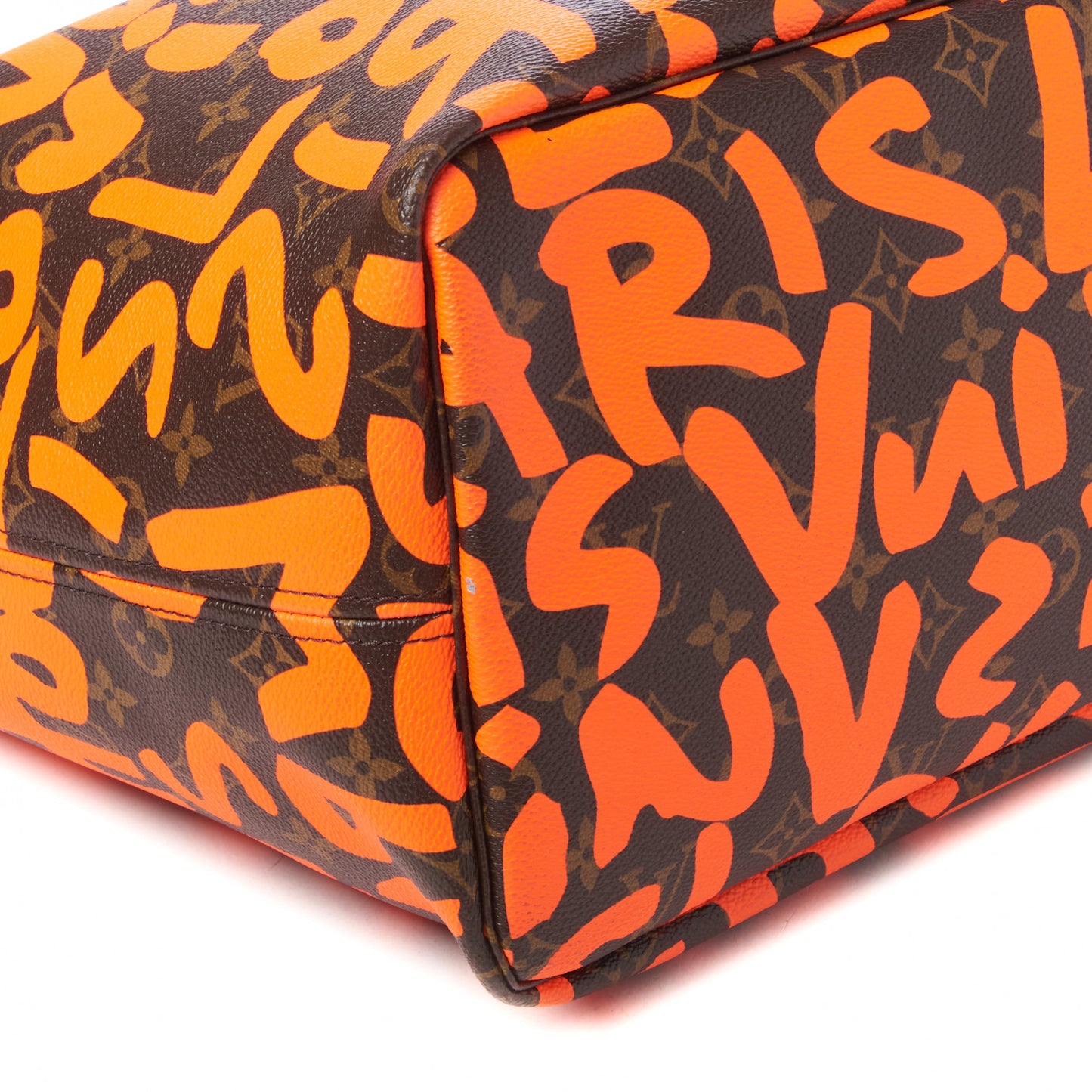 Monogram Graffiti Neverfull GM Orange