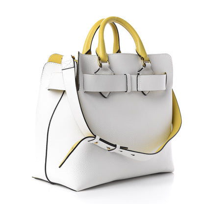 Burberry Soft Grain Calfskin Medium Belt Bag Chalk White 2 of 14