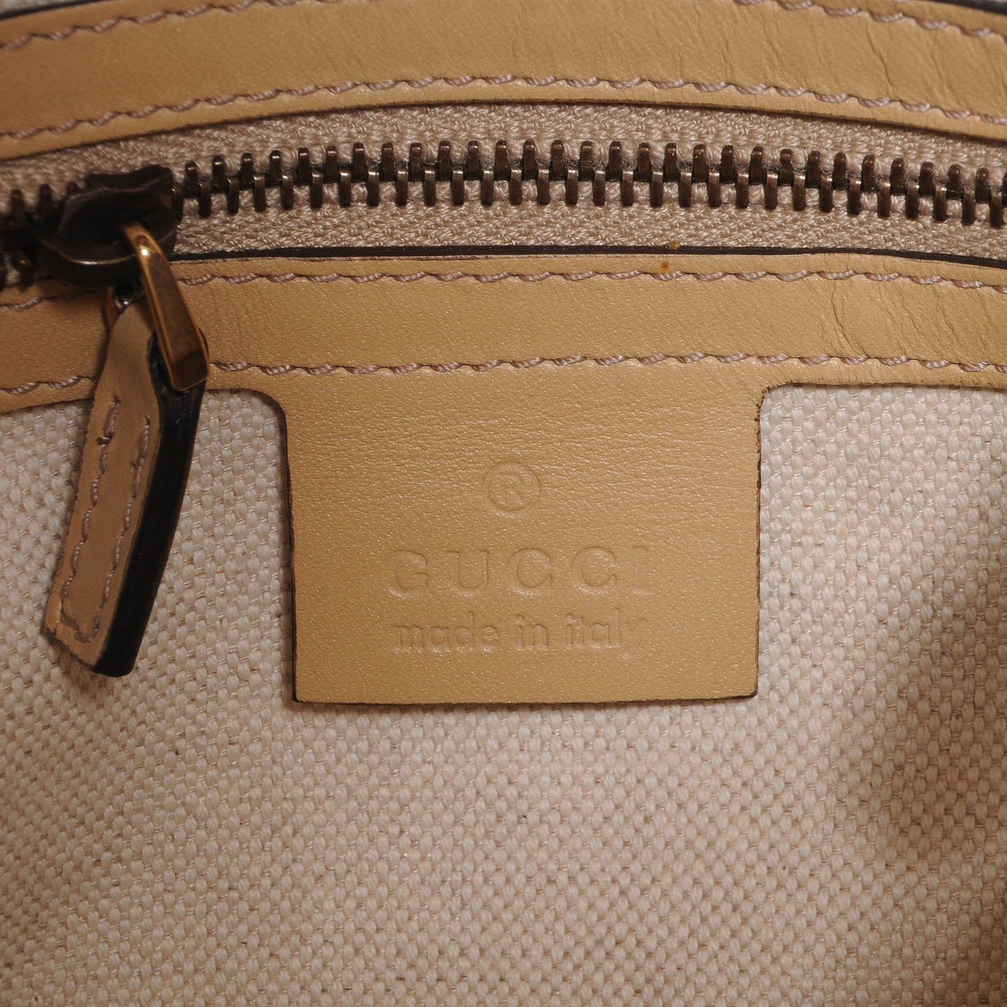 Monogram Lurex Small Scarlett Studded Interlocking G Hobo Bronze