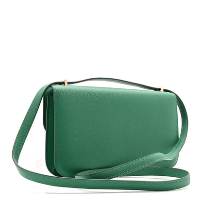 Hermes Epsom Constance 1-Elan Vert Vertigo 4 of 14