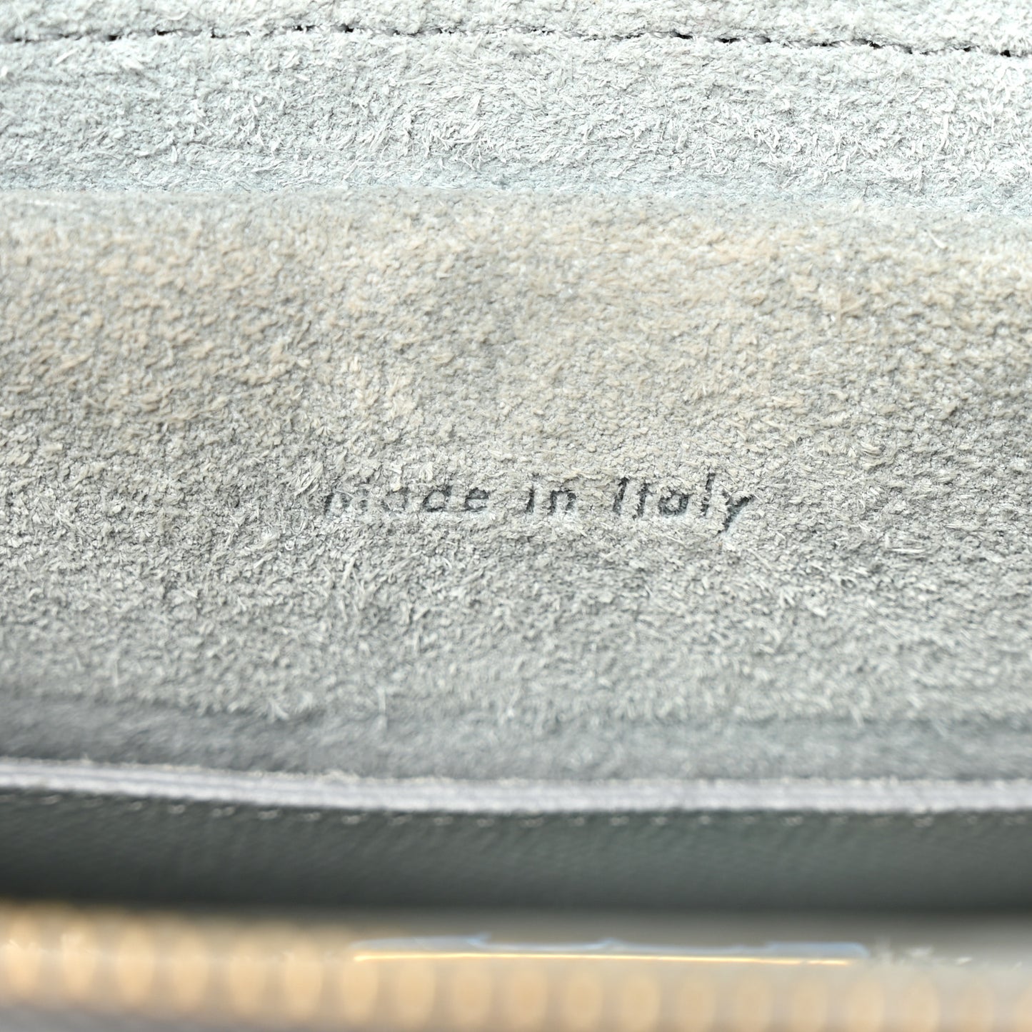 Grained Calfskin Mini Belt Bag Cloud