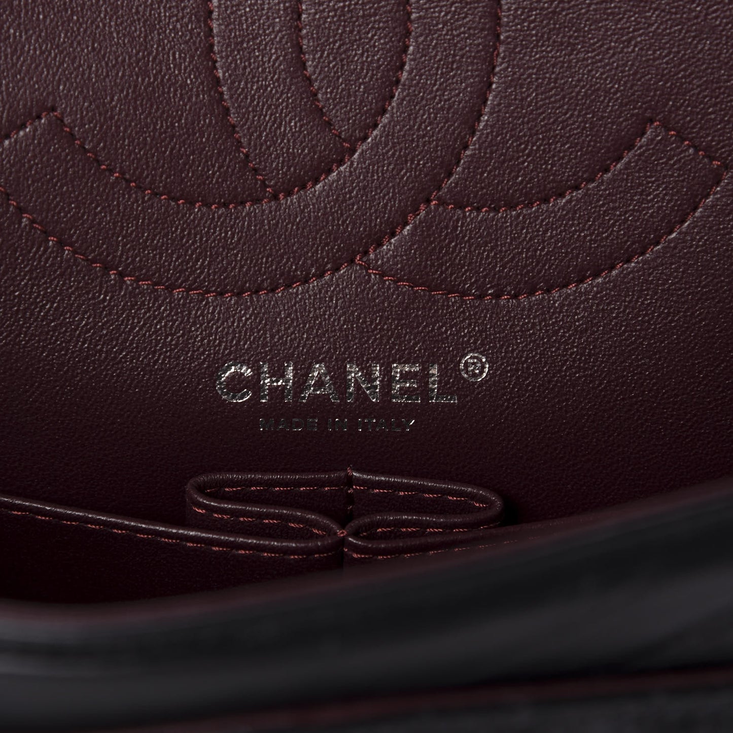 Aged Calfskin Quilted 2.55 Reissue 225 Flap Black