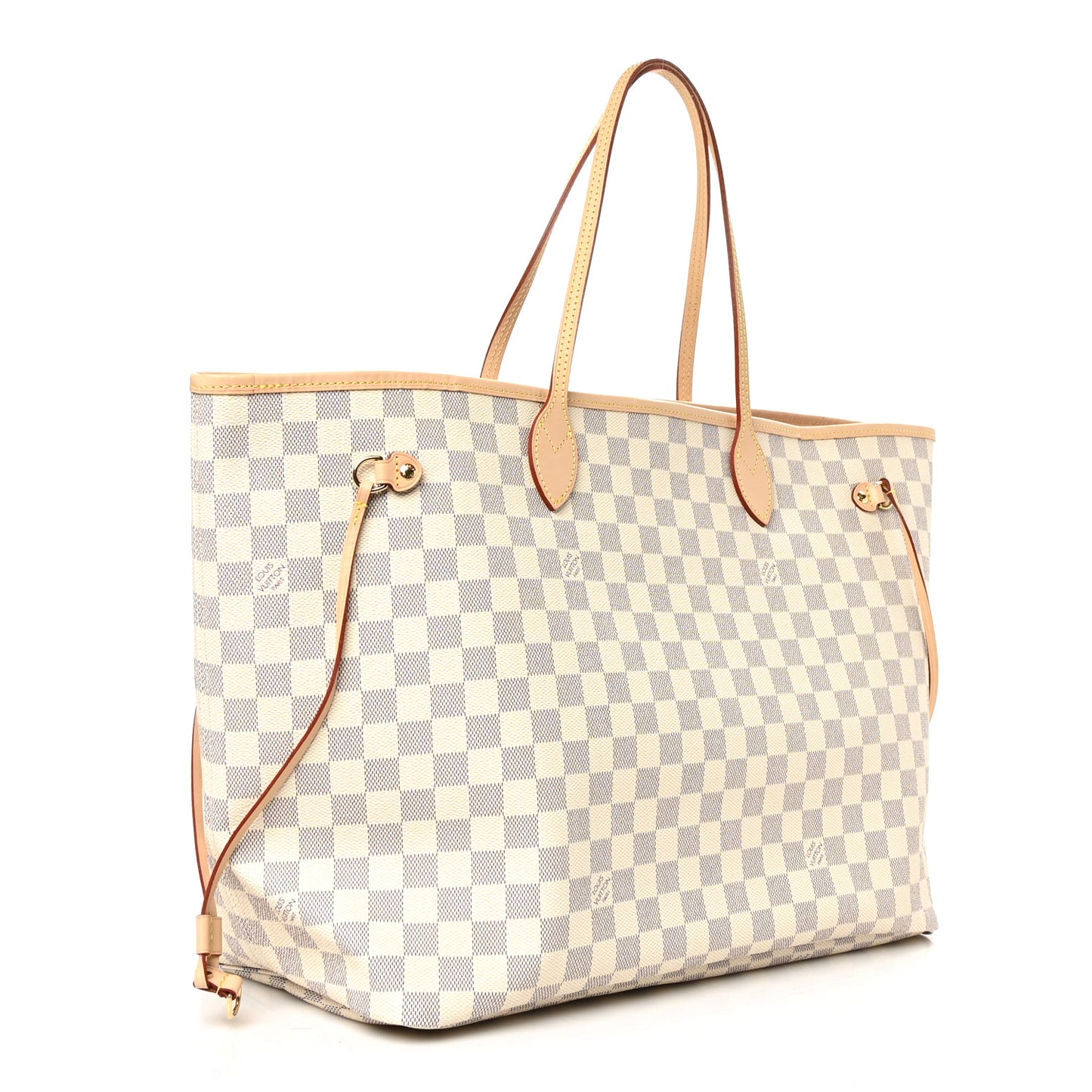 Damier Azur Neo Neverfull GM Rose Ballerine