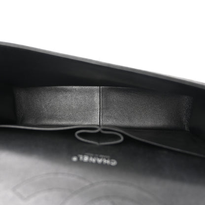 Chanel Iridescent Caviar Quilted Jumbo Double Flap Black 5 of 11