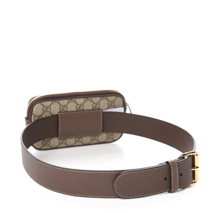 Gucci GG Supreme Monogram Web Ophidia Belted iPhone Case Dark Brown 3 of 10