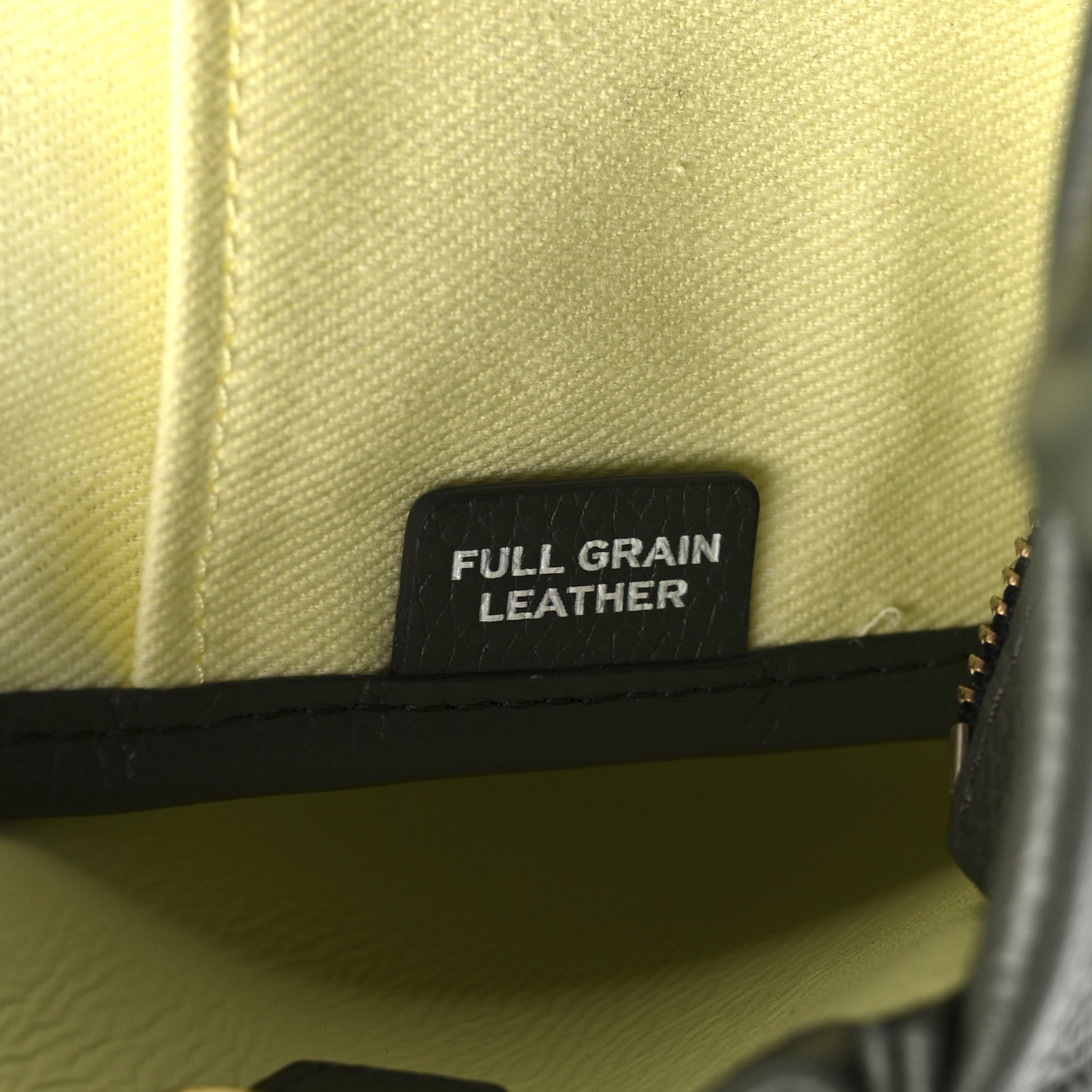 Marc Jacobs Grained Calfskin Small The Tote Bag Bronze Green 6 of 13
