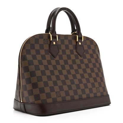 Louis Vuitton Damier Ebene Alma PM 3 of 10