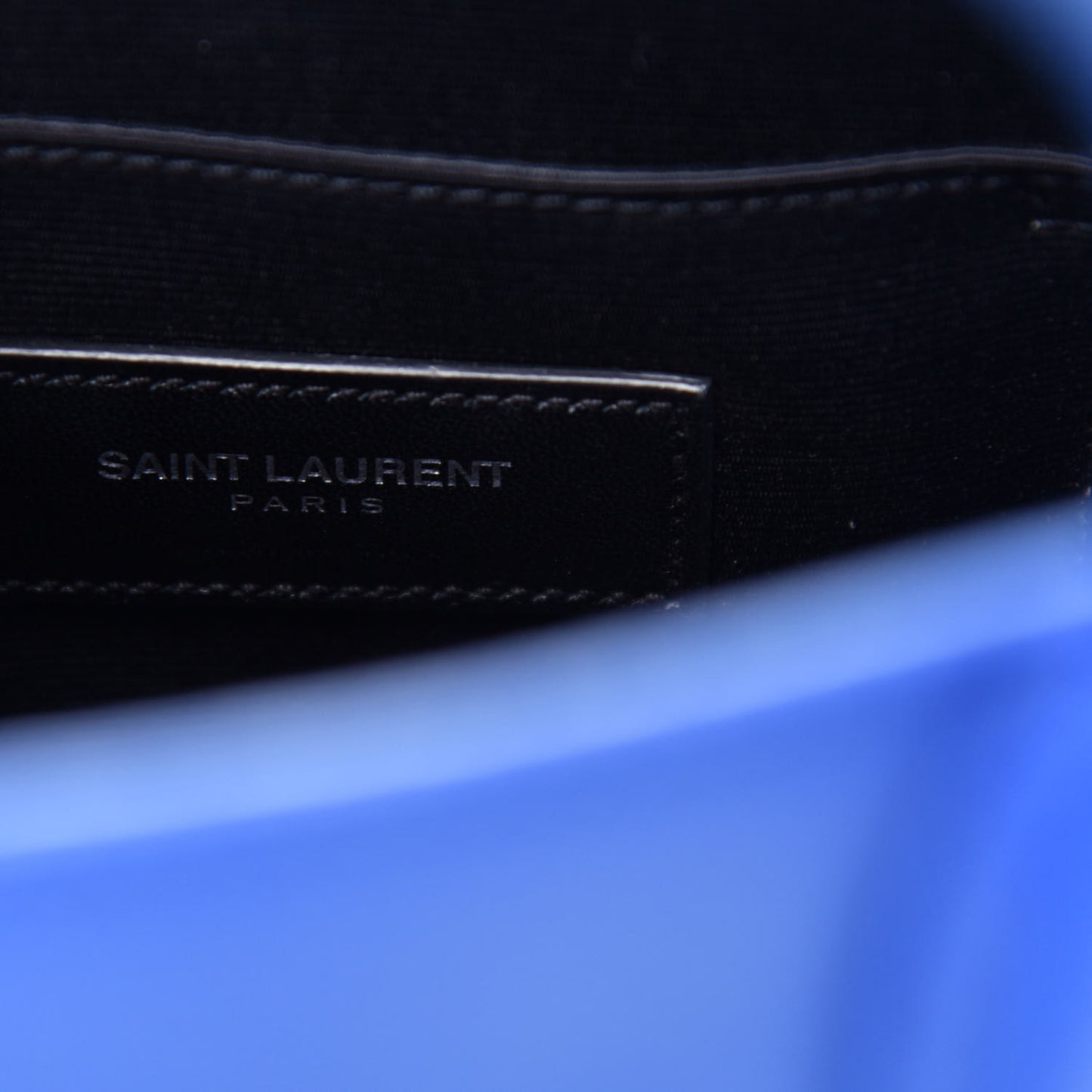 Grained Calfskin Nano Sac De Jour Royal Blue