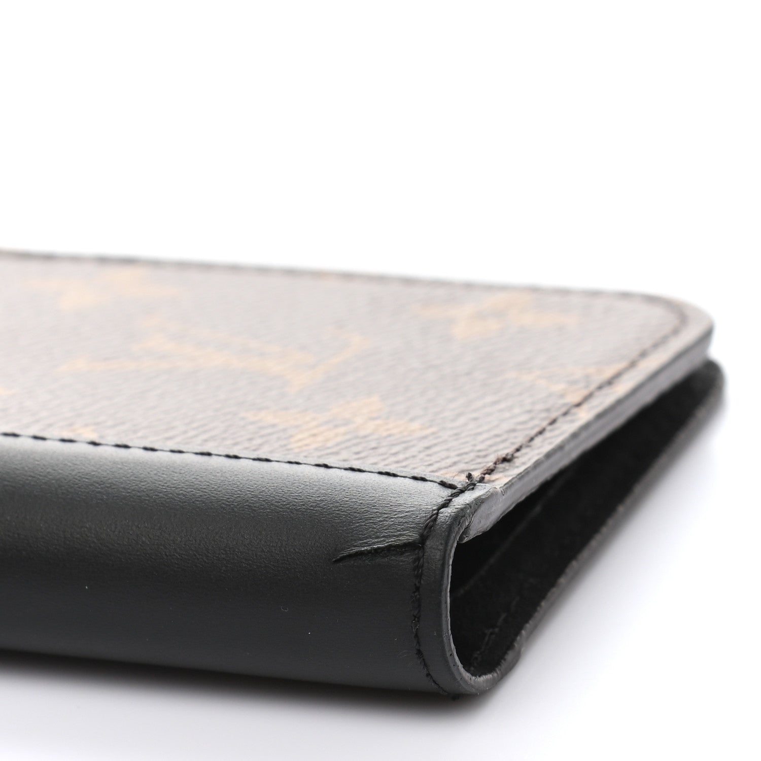 Louis Vuitton Monogram iPhone 13 Folio Case Black 8 of 10