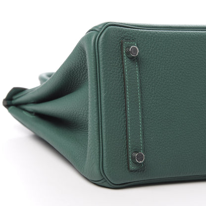 Hermes Togo Birkin 30 Malachite 9 of 11