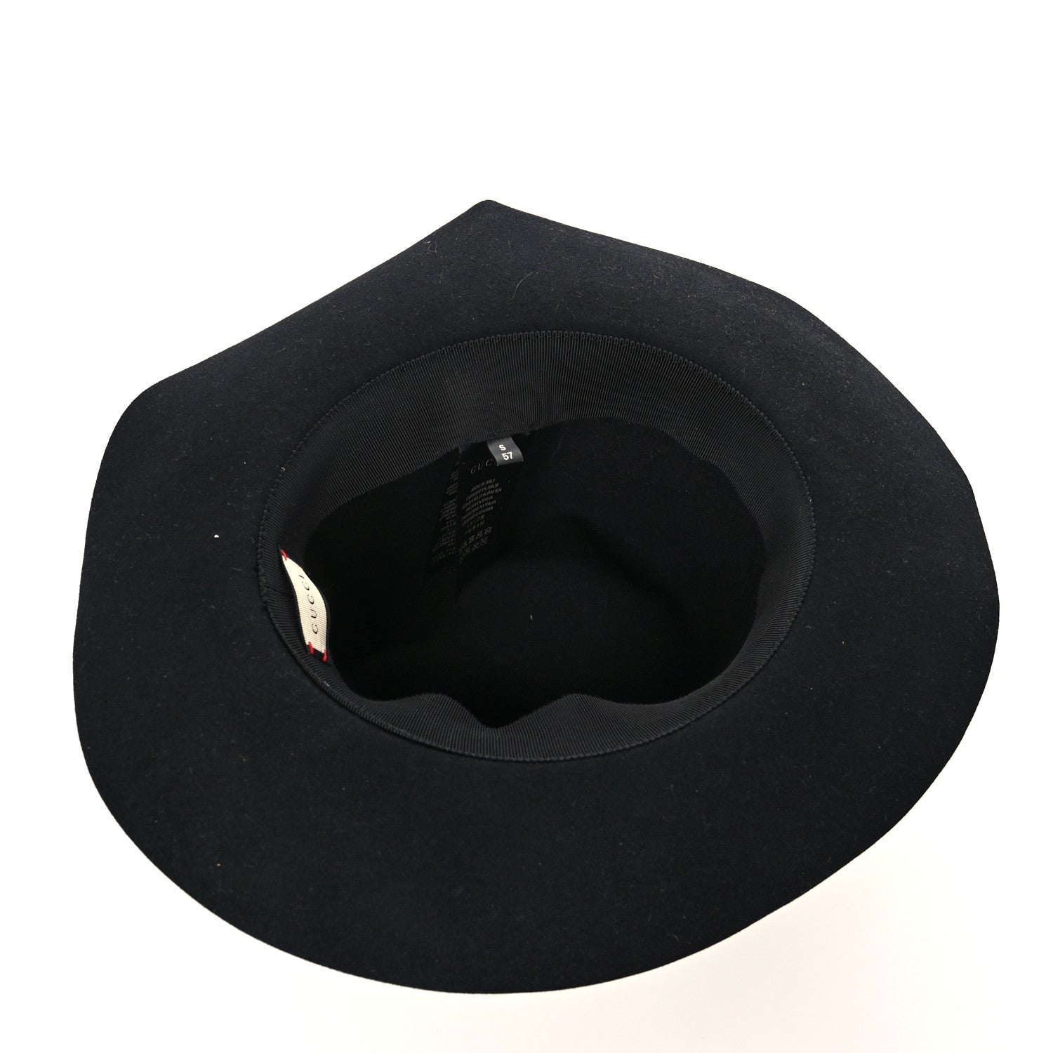 Gucci Felt William Hat S Black 6 of 8