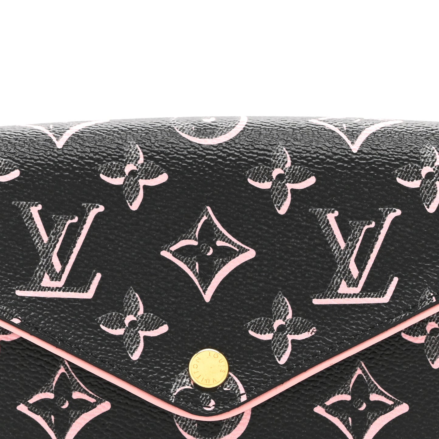 Monogram Fall For You Felicie Strap & Go Black