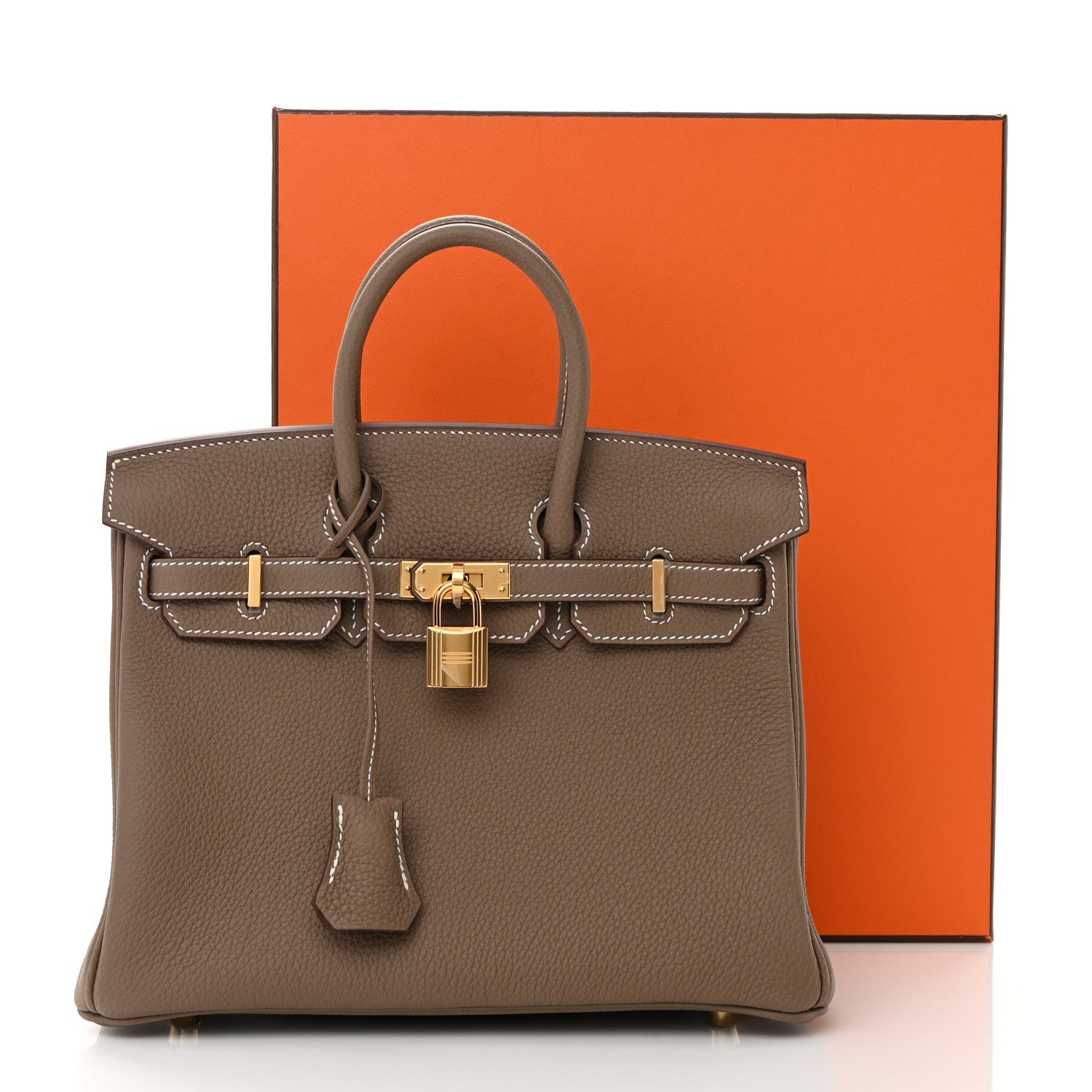 Hermes Togo Birkin 25 Etoupe 10 of 10