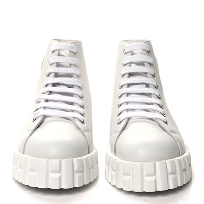 Hermes Calfskin Womens Climb Sneakers 38.5 White 2 of 8