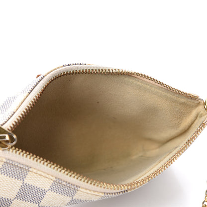 Louis Vuitton Damier Azur Pochette Milla MM 5 of 11