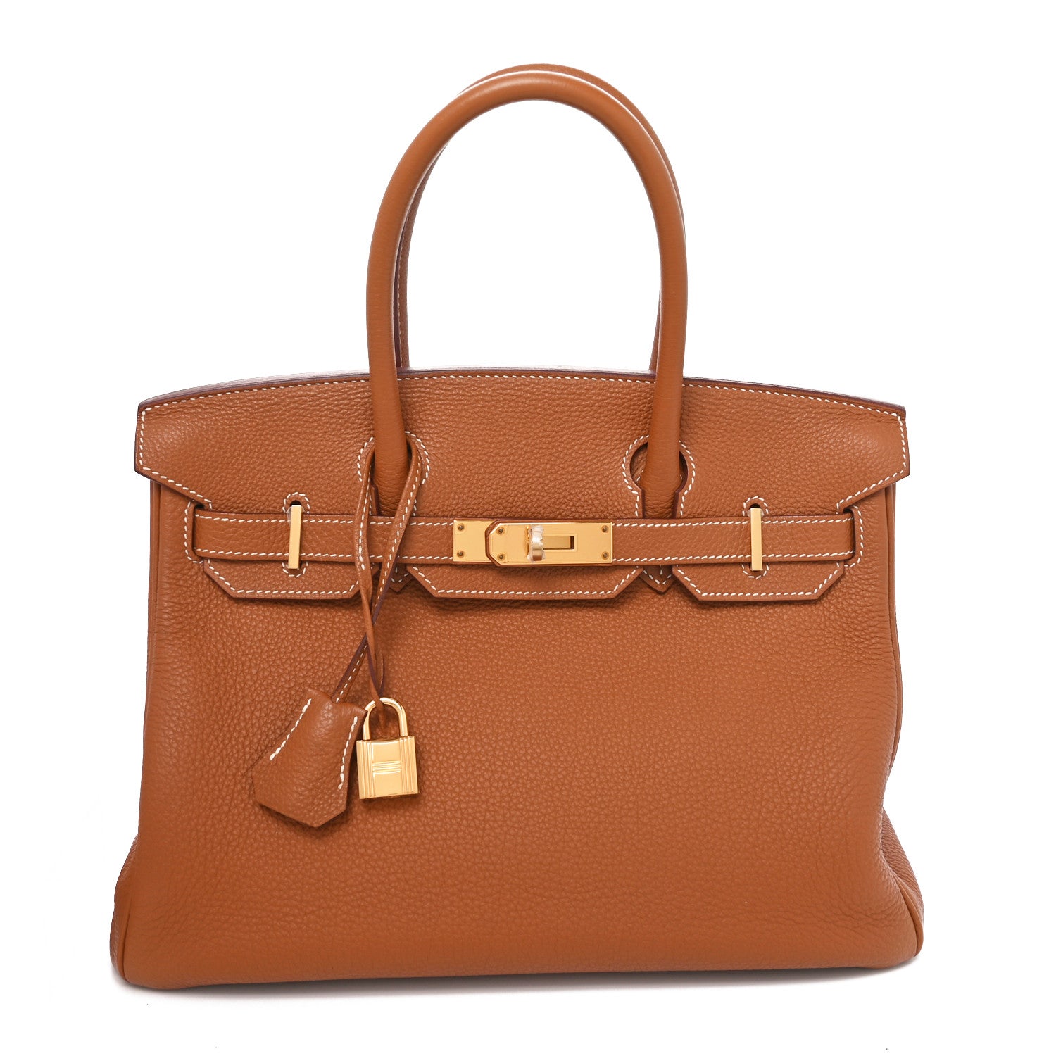Hermes Togo Birkin 30 Gold 1 of 10