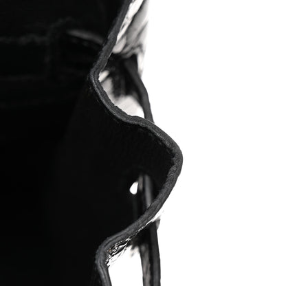 Hermes Shiny Porosus Crocodile Birkin 30 Black 11 of 13