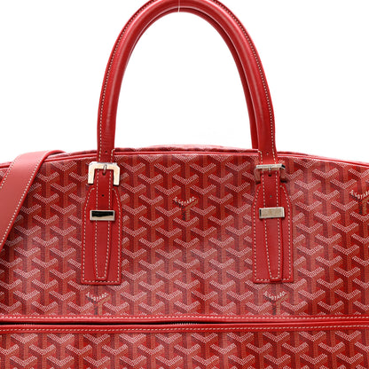 Goyard Goyardine Porte-Habits Garment Bag Red 12 of 24