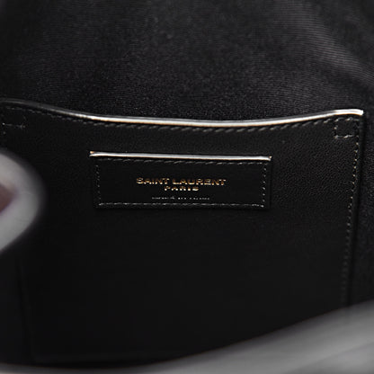 Saint Laurent Smooth Calfskin Medium Talitha Bucket Bag Black 6 of 10