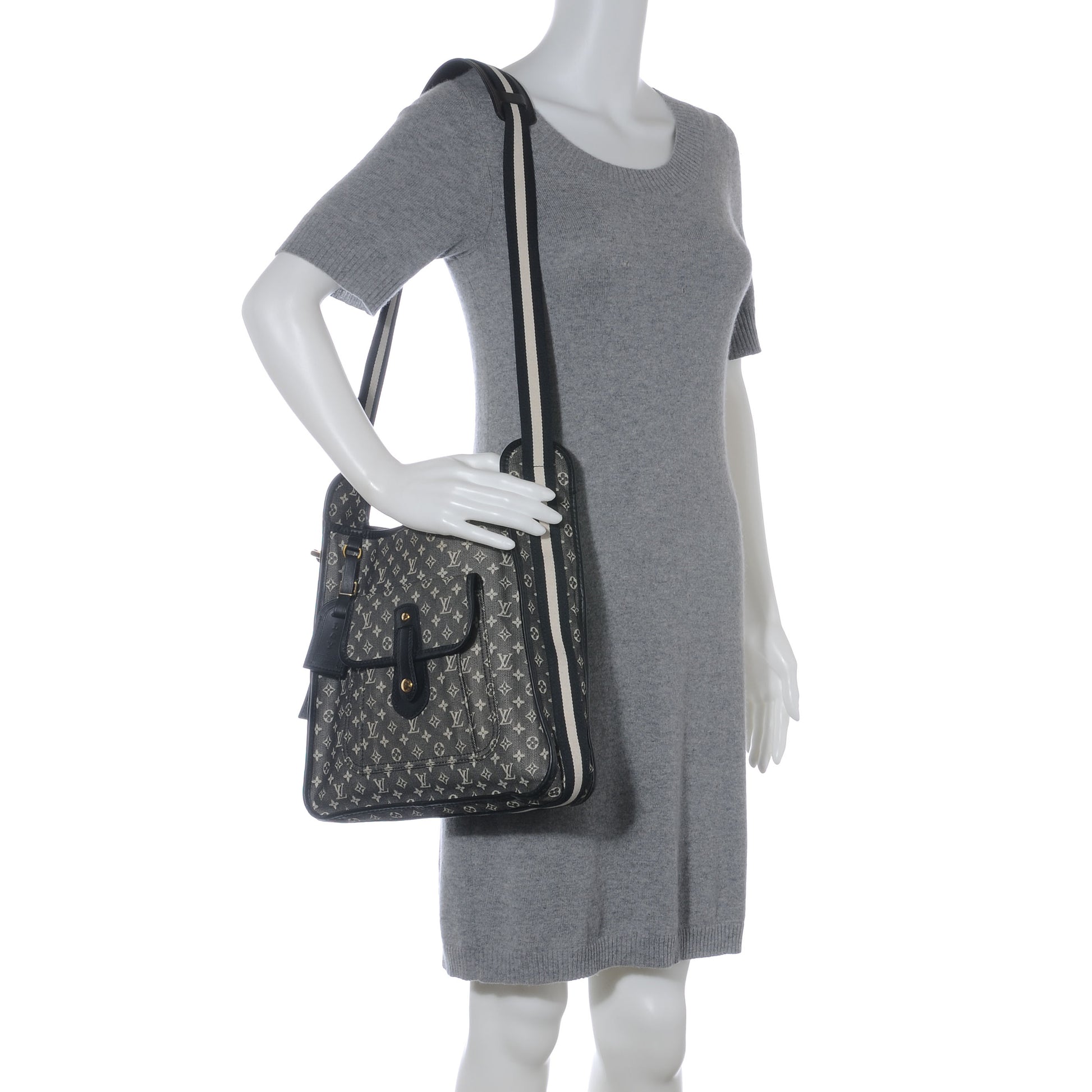 Louis Vuitton Mini Monogram Besace Mary Kate Black 2 of 9