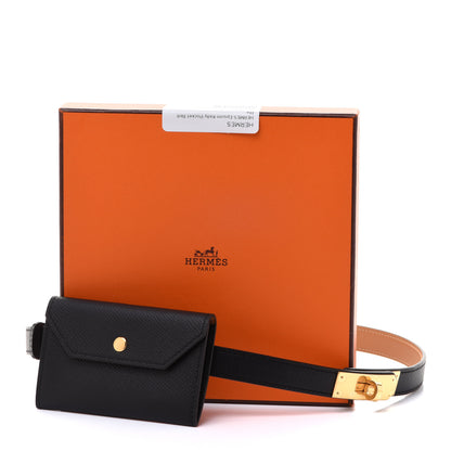 Hermes Epsom Kelly Pocket Belt Black 12 of 12
