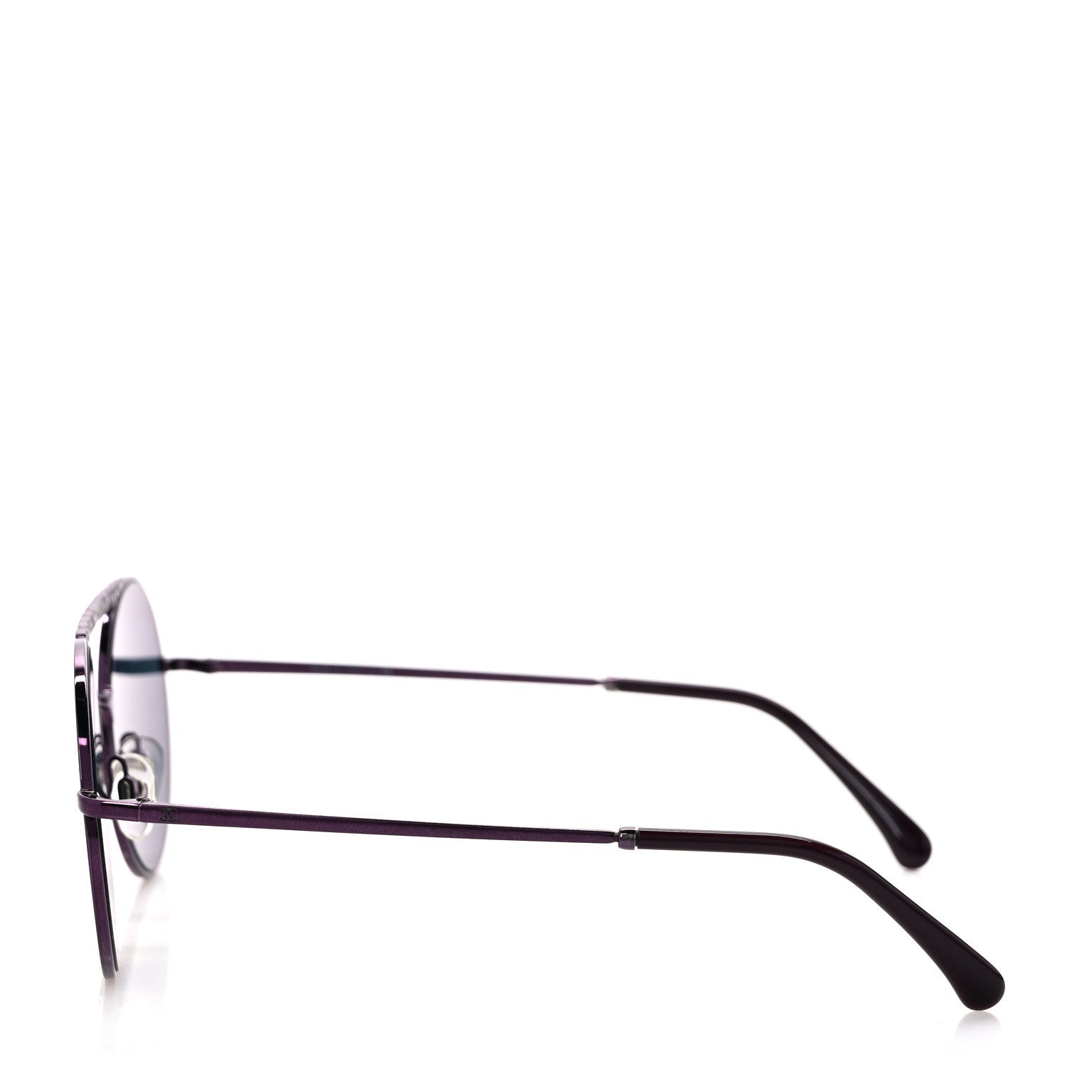 Chanel Metal Winter Round Sunglasses 4232 Bordeaux 3 of 7