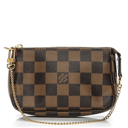 Louis Vuitton Damier Ebene Mini Pochette Accessories 1 of 5