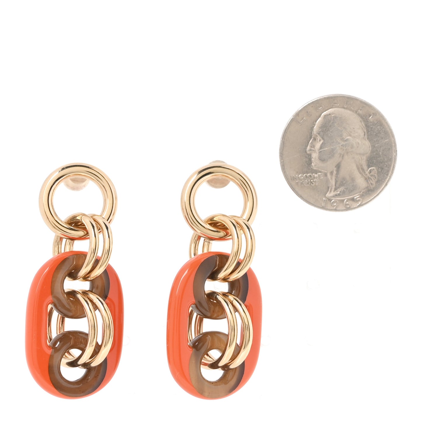 Permabrass Horn Small Eurydice Earrings Systeme