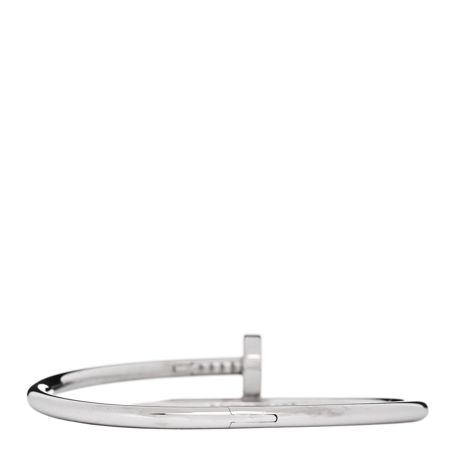 Cartier 18K White Gold Juste Un Clou Bracelet 17 2 of 5