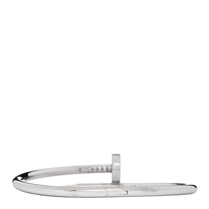Cartier 18K White Gold Juste Un Clou Bracelet 17 2 of 5