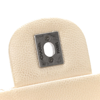 Chanel Caviar Quilted Medium Simply CC Flap White 11 of 22