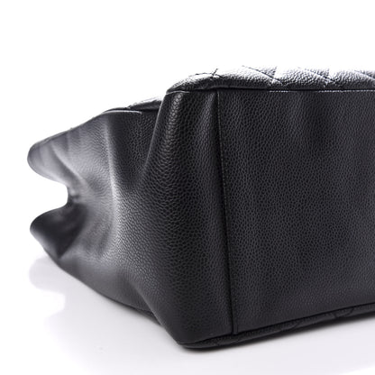 Chanel Caviar Quilted Grand Shopping Tote GST Black 8 of 9