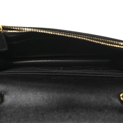 Saint Laurent Grain De Poudre Classic Monogram Kate Tassel Chain Wallet Black 5 of 11