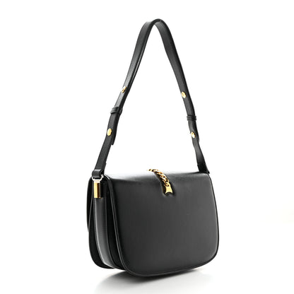 Gucci Azalea Calfskin Small Sylvie 1969 Flap Messenger Bag Black 2 of 11