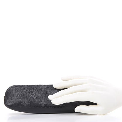 Louis Vuitton Monogram Eclipse Elizabeth Pencil Pouch Black 2 of 9